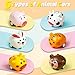 33 Pcs Mini Animal Pull Back Toy Cars for Boys Girls Kids Toddlers, Party Favors Teacher Classroom Treasure Box Prizes, Pinata Fillers, Goodie Bag Stuffers, Bulk Toys for Easter Valentine