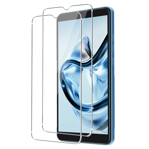 NUCNOK 2 Pack Protector de Pantalla para XGODY X32,HD Transparente Cristal Templado,9H Dureza,Anti-Arañazos
