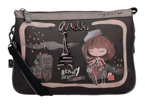 Pochette à bandoulière FEMME marron idéale pour vos sorties urbaines et voyages