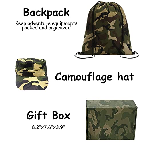 Outdoor Adventure Set For Kids Boys And Girls Camping Exploration Toys And Backyard Safari Hunting Survival Explorer Gear For Kids #TOP5