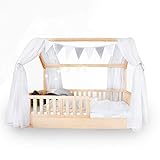 ✅ NACHTLICHT: Eine dezent leuchtende 10er LED-Lichterkette mit weißen Cotton Bällen (Länge 2,25m; Durchmesser 5cm) rundet das Dekorations-Set ab. Es bietet ausreichend Licht als Nachtlicht und ist gleichzeitig dezent um nicht beim Schlafen zu stören. Die Lichterkette ist Batteriebetrieben mit 2 AA Batterien (separat zu erwerben)