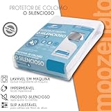 Fibrasca Protetor de Colchão Impermeável O SILENCIOSO – Casal 140 x 190 cm glide