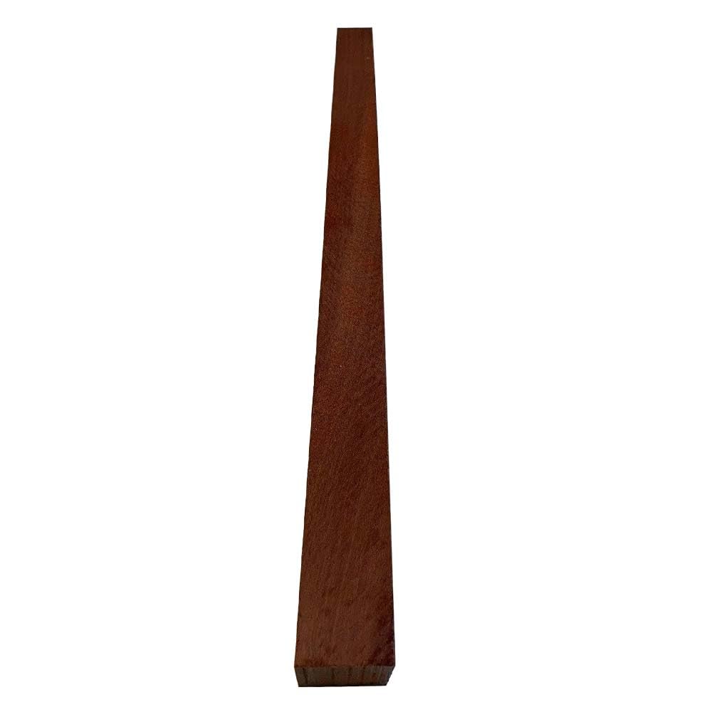 Exotic Wood Zone's Pack of 2 Bloodwood Knife Blanks | 3/8" x 1-1/2" x 5" | Hardwood Crafts Blocks | High-end Knives