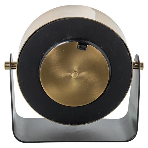 Horloge de table élégante noire et dorée idée cadeau crémaillère chic - 4