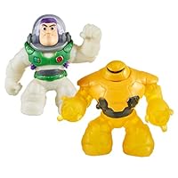 Heroes of Goo Jit Zu Lightyear Versus Pack - Buzz vs Zyclops, Squishy, Stretchy, gooey Hero. (41420)