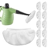 10 Pack Universal Steam Mop Pads, Steam Mop Pads for Handheld Steam Cleaner for Handheld Steam Cleaner Reusable Washable Microfiber Cloths Steam Mop Pads Microfiber Cloths (10)