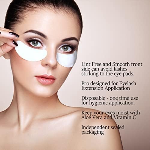 GreenLife® 300 Pairs Eyelash Lash Extension Under Eye Patches Under Eye Gel Collagen Eye Pads Lint Patches