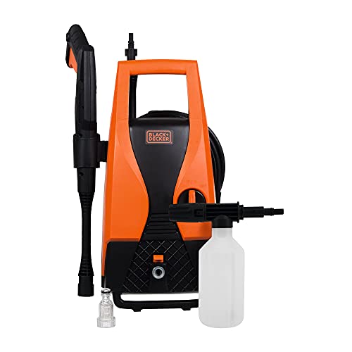 Black Decker Lavadora de Alta Pressão, Elétrica, com Função Auto Aspirante, Modelo PW1450TD, 220V