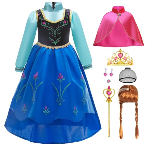 iTVTi Girls Princess Dress Toddler Kids Costume Birthday Party Halloween Fancy Dress Up for Cosplay, 4-5 Years(Tag 120) by iTVTi - Used condition - US$14.21