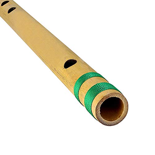 Image of Blue Panther Indian Bamboo Flute Bansuri, Set of 2, Fipple & Transverse, For Kids