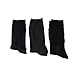 Anne Klein Women's Three-Pair Pack Rib Crew Socks