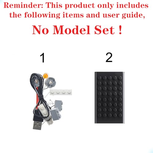 MENZAVA LED Light Set Compatible with LEGO 10220 Volkswagen T1 Camper Van CREATOR Expert Building Blocks Model - Model Set NOT Included - Image 3