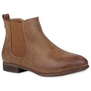 stiefelparadies Klassische Damen Stiefeletten Chelsea Boots Leder-Optik Gr. 36-42 Schuhe 105785 Khaki 37 Flandell stiefelparadies Klassische Damen Stiefeletten Chelsea Boots Leder-Optik Gr. 36-42 Schuhe 105785 Khaki 37 Flandell