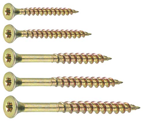 Spanplattenschrauben Sortiment Connex 480-teilig in Stapelbox