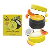 Dr.PAWPAW Lip Scrub and Lip Balm Duo 16g, Natural Sugar Lip Scrub with Hydrating Pawpaw Balm, Vegan Lip Care for Smooth Soft Lips and Sensitive Skin
