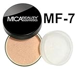 Bundle 2 Items: Mica Beauty Mineral Foundation 9 Gram + Itay Mineral Cosmetics Lipstick Assorted Colors (MF-7 Lady Godiva)