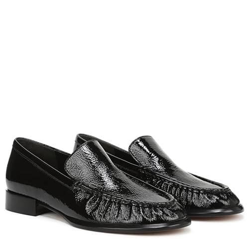 Vince Womens Nora Loafers/Moc Shoes, Black 1, 6, Medium angle 7