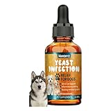 MAMOWYZ Yeast Drops for Dogs - Natural Herbal Dog Yeast Drops Support for Skin Discomfort Calm