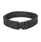 8FIELDS Rigid Raccoon Tactical Combat MOLLE Belt Kampfgürtel Airsoft Light Bundeswehr Army Military (M – Taillenumfang 76-85cm, Black)