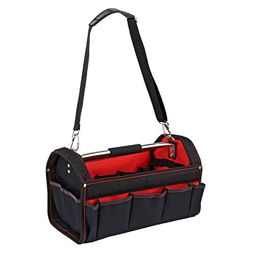 Werkzeugtasche Schultertasche Werkzeug Tasche mit Schultergurt XL viele Fächer