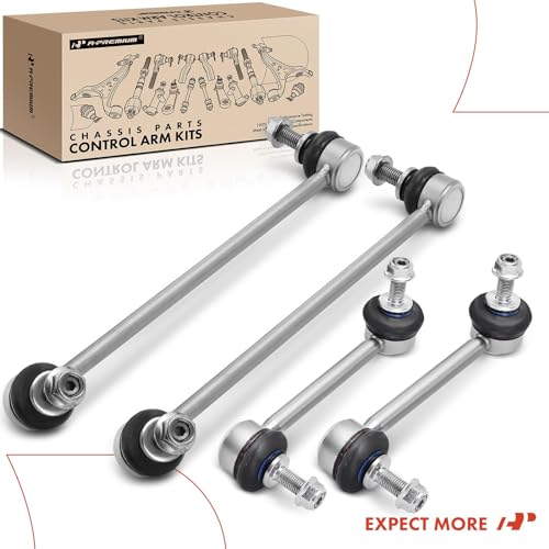 A-Premium Set of 4, Front & Rear Sway Bar Links Kit Stabilizer Bar Links Compatible with Tesla Model 3 2017-2021, Model Y 2020-2021 by A-Premium - Image 8
