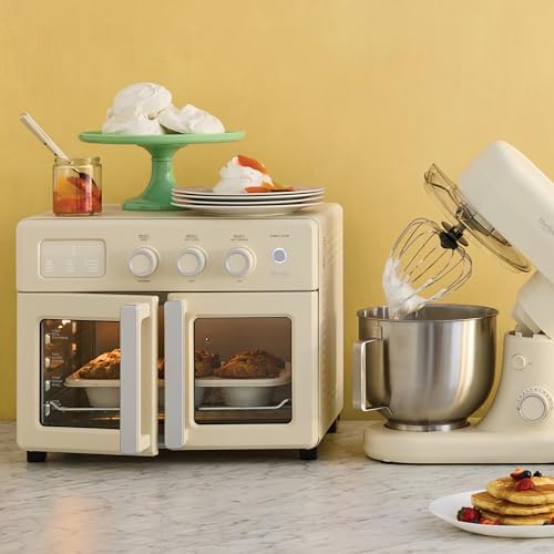 Martha Stewart French Door Air Fryer Toaster & Convection Oven 34QT, Linen — view 4