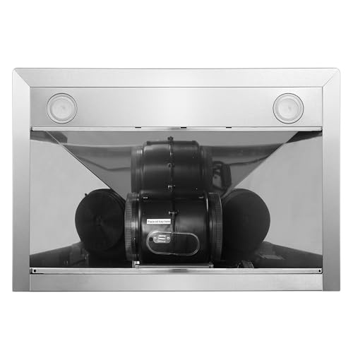 COSMO COS-63175S 30 in. Vista Collection 380 CFM Ducted Wall Mount Range Hood, Touch Controls, LED Lights, Stainless Steel by COSMO - Image 7