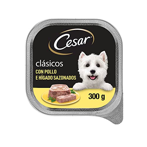 Cesar Nassfutter in Gelee für Hunde mit Huhn und Leber (Packung mit 20 Becher x 300g)-2