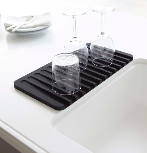 Yamazaki Drainer Tray, Black, One size