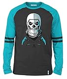 Fortnite Langarm T-Shirt Schwarz