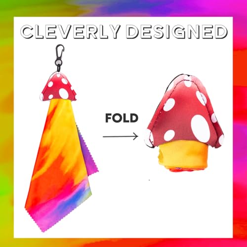 Seabbo Glasses Cleaning Cloth Original Cute Animals, Double-Sided Microfiber Eye Glass Clean Cloths Cleaner Keychain for Eyeglasses Wipes, Camera Cell Phone,Screens, Camera 4PCS by Seabbo - Image 4