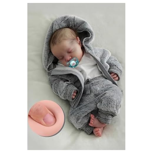 BABESIDE Lifelike Reborn Baby Dolls Boys - 17-Inch Real Baby Feeling Realistic-Newborn Baby Dolls Full Body Vinyl Anatomically Correct Real Life Baby Dolls with Feeding Toy & Gift Box for Kids Age 3 +