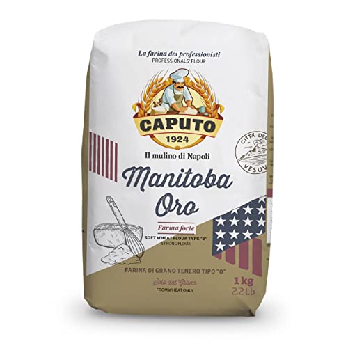 Pack c/ 3 Farinhas 0 Italiana Caputo Manitoba Oro 1kg