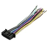 Goliton® 車用オーディオケーブル 22ピンワイヤ付きのオーディオケーブル Kenwoodの E30-6881-25 DDX DNXに適用