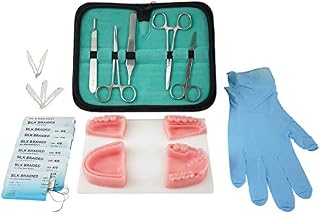 Complete Suture Practice Kit for Suture Training, Including 3D Dental Suture Module