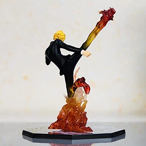 Goaoy Estatueta de anime Vinsmoke Sanji de 16 cm, estatueta de anime, estatueta de Sanji