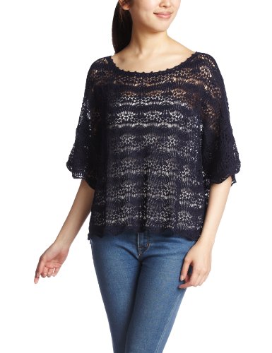 [チャオパニック] 透かしPO CP13B005501 38 ネイビー FREE