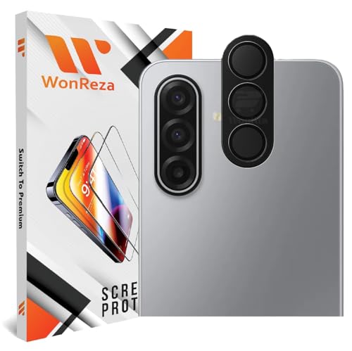 Image of Pack 1 - Metal Frame Camera lens Protector for Samsung A17 | Samsung M17 | Samsung F17 5G Camera Tempered Glass Aluminum Alloy Rings, Ultra-HD Metal Frame- Black