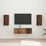 Matériau en bois d'ingénierie : Ce meuble TV mural est fait en bois d'ingénierie, garantissant solidité et longévité.