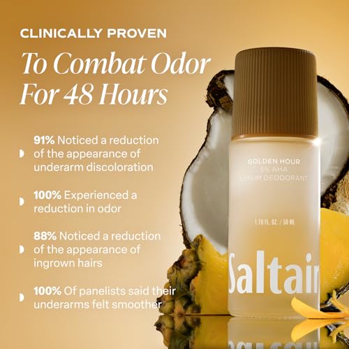 Saltair Body Care Bundle | Serum Deodorant + Body Wash | Golden Hour image 5
