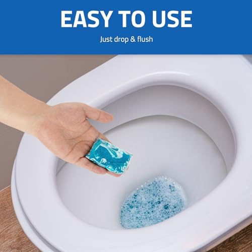 PAULINN RV Toilet Treatment, 20 Packs Septic Tank Treatment Drop Ins Rv Accessories For Trailer Camper — view 5