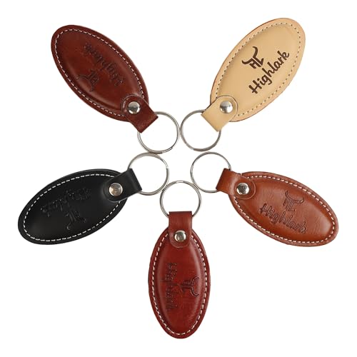Image of Signature Leather Finish Keychain for Men & Women | Durable Metal Key Holder for Car and Bike Keys | Elegant Everyday Accessory