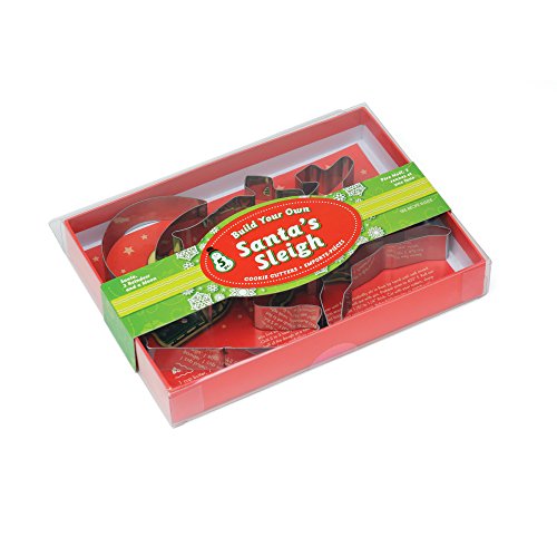 Fox Run Santa's Sleigh Cookie Cutters, 1 X 7.25 X 6 Inches, Multicolored #TOP23