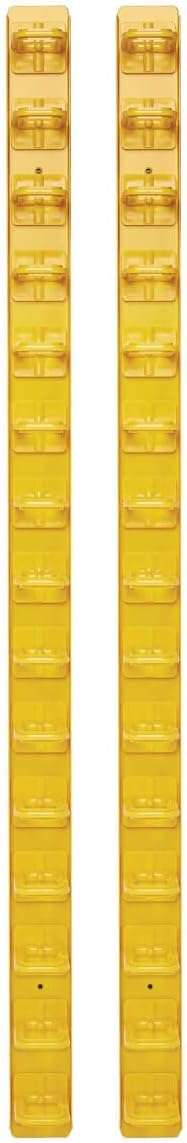 Tripp Lite Vertical Server Rack Enclosure Cable Manager, High-Capacity Double Finger Duct, Black Steel, 6 Foot / 1.8 Meters, Three 2-Foot Sections, 5-Year Warranty (SRCABLEVRT3)