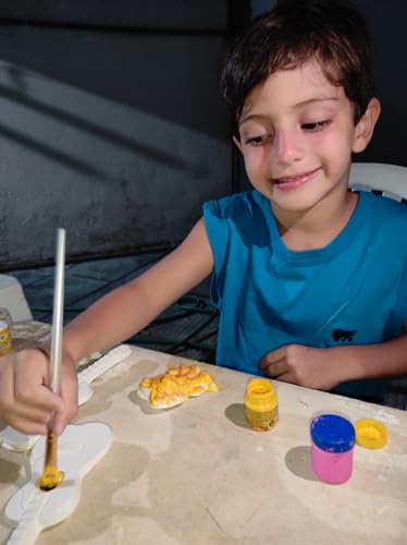 Kit artesanato infantil Conjuto de gesso para pintura infantil Kit de arte para criança menino e men