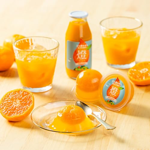 燈ギフトセット 三ヶ日みかんゼリーとジュース 詰め合わせ (ジュース180ml×8本 ゼリー約90g×8個入り)