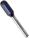 Cilíndrica con radio KARNASCH 116082070 Pernos de Fresado de Metal Duro, Cilíndrica con Radio, WRC Forma, HP-11-Micro Dentado, 12mm