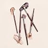 BK BEAUTY - BRUSH SET FOR HOODED OR SMALLER EYES (5PC) - Eyeshadow Brush Set for Blending, Smudging & Defining Eyeshadow and Eyeliner | Premium Eye Makeup Brushes for Precise Application