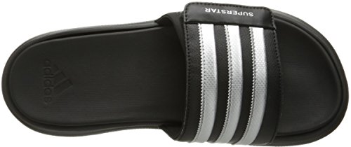 Adidas Originals Men's Superstar 4G Slides Sneaker, Core Black/Silver Metallic/Core Black, 11 #TOP4
