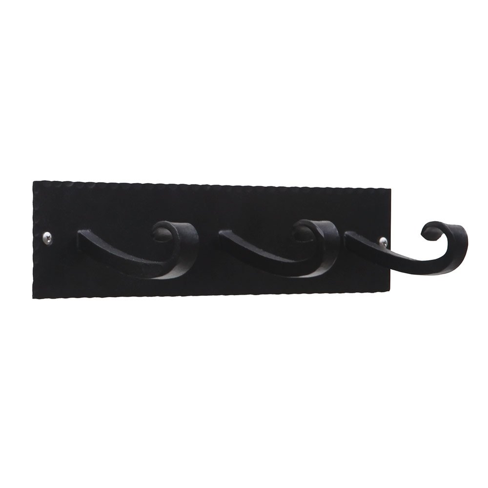 Achla Designs Lodge Wrought Iron Triple Hook Wall Bracket